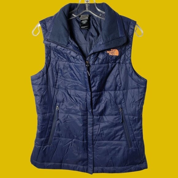 The North Face Jackets & Blazers - The North Face Womens Insulated Quilted Vest Navy Blue Medium